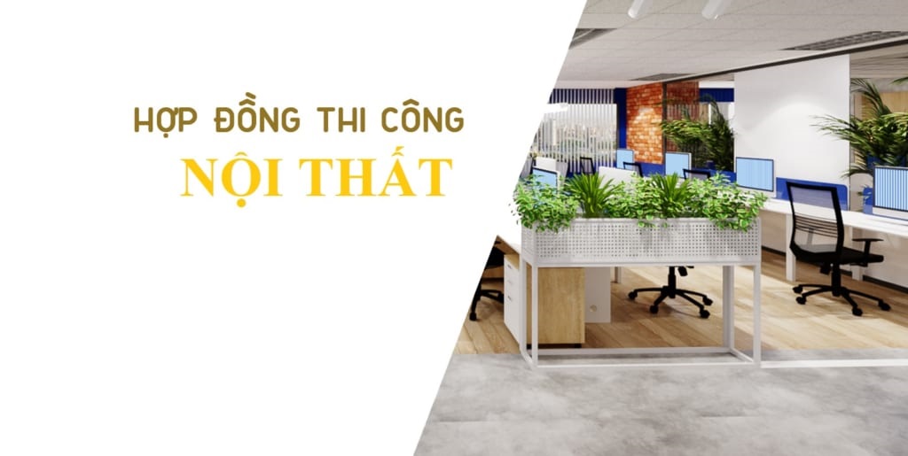 hợp đồng thi công nội thất