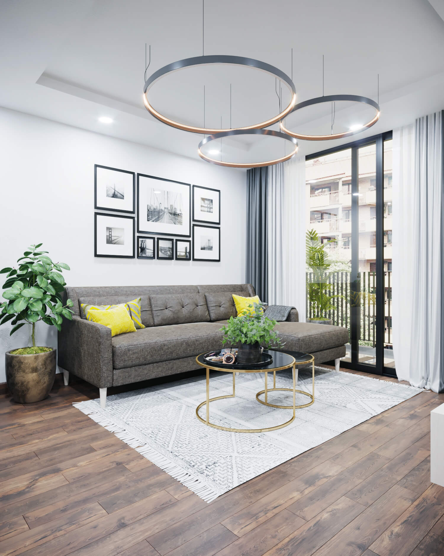 Thiết kế nội thất chung cư 2 phòng ngủ
