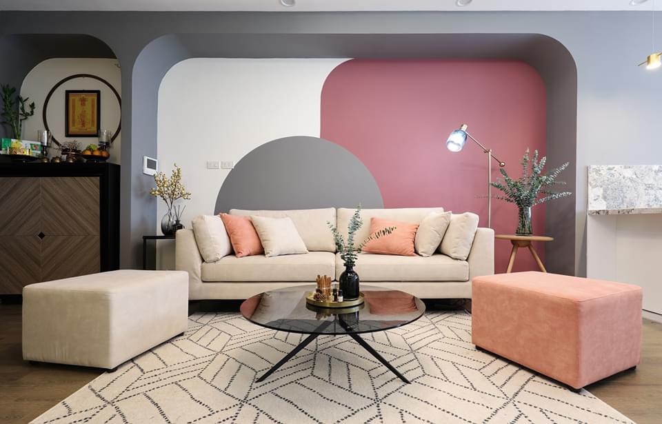 Phong cách thiết kế nội thất theo hướng Colour Block